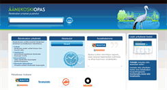 Desktop Screenshot of aanekoskiopas.com